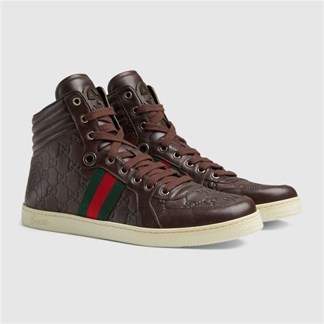 high top mens high top gucci shoes